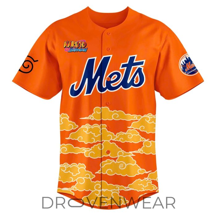 New York Mets Naruto Shippuden Theme Night 2026 Jersey - Image 2