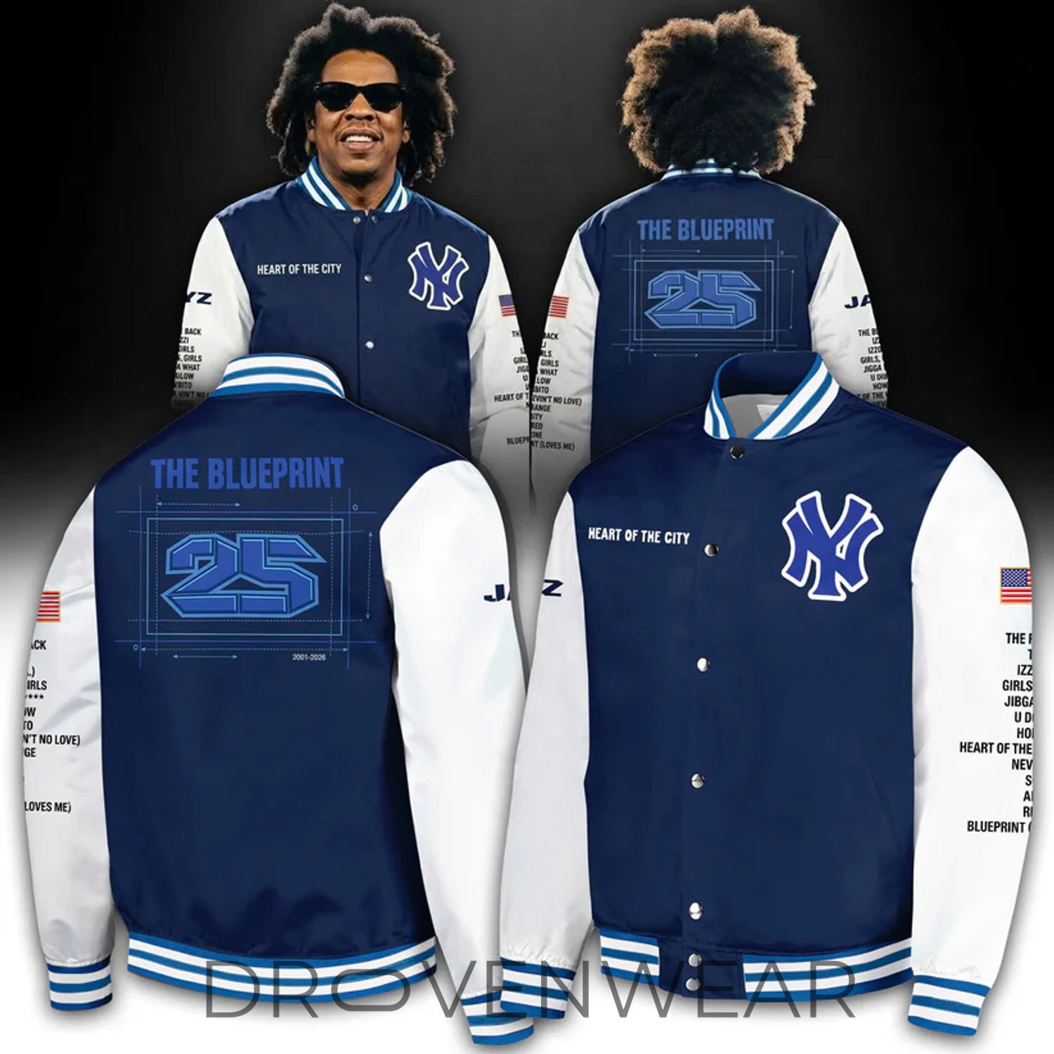 New York Yankees 2026 JAŸ-Z30 Reasonable Doubt Limited Edition Jacket New York Yankees 2026 JAŸ-Z30 Reasonable Doubt Limited Edition Jacket