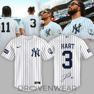 New York Yankees Knicks Hart 3 Baseball Jersey by Drovenwear.com