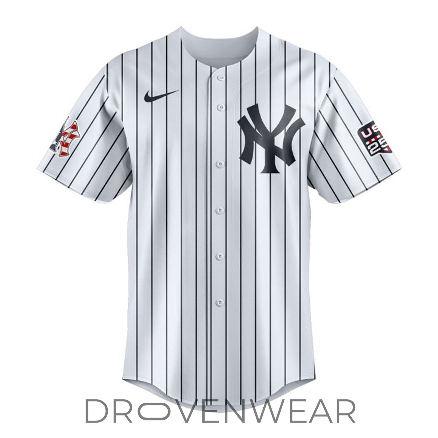 New York Yankees USA 250 Fourth of July Home Baseball Jersey New York Yankees USA 250 Fourth of July Home Baseball Jersey