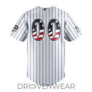 New York Yankees USA 250 Fourth of July Home Baseball Jersey - Image 3