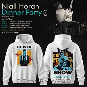 Niall Horan Dinner Party Australia Tour Jersey V3 by Drovenwear.com