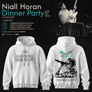 Niall Horan Dinner Party Australia Tour Jersey V4 by Drovenwear.com