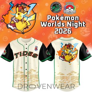 Norfolk Tides Pokmon Worlds Night 2026 Collector Jersey by Drovenwear.com
