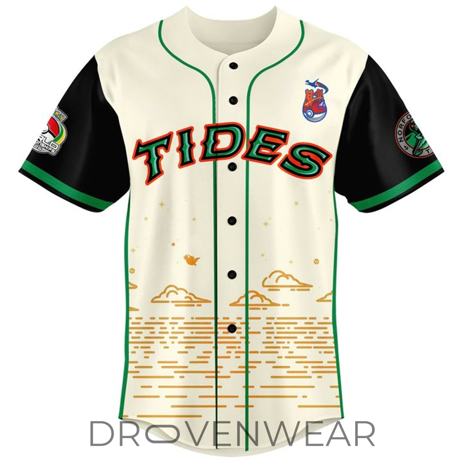 Norfolk Tides Pokémon Worlds Night 2026 Collector Jersey Norfolk Tides Pokémon Worlds Night 2026 Collector Jersey