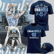North Carolina Tar Heels 2026 Omaha Baseball Tournament Fan T-Shirt