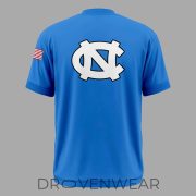 North Carolina Tar Heels Baseball Fan T-Shirt Blue Edition 2026 - Image 3
