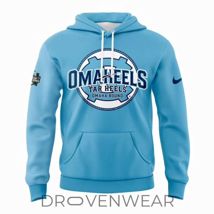 North Carolina Tar Heels Cardiac Carolina Omaha Bound Mascot Hoodie - Image 2