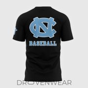 North Carolina Tar Heels JESUS WON Black Fan Shirt 2026 - Image 3