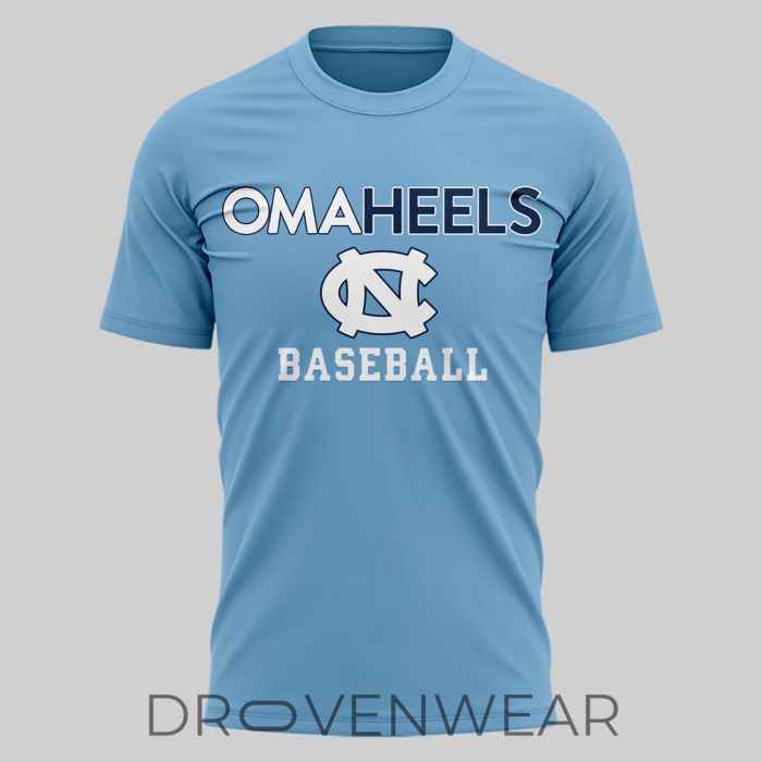 North Carolina Tar Heels OmaHeels 2026 Postseason Baseball Graphic Tee - Image 2