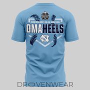 North Carolina Tar Heels OmaHeels 2026 Postseason Baseball Graphic Tee - Image 3