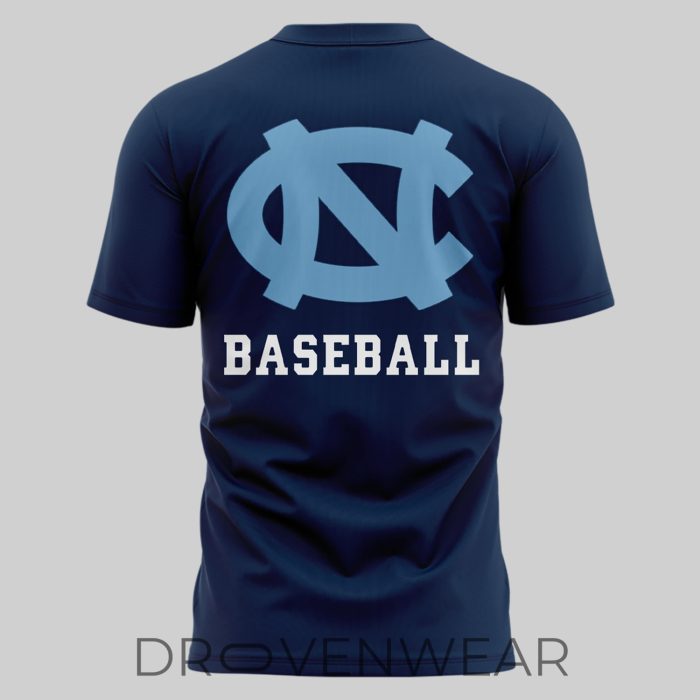 North Carolina Tar Heels OmaHeels Omaha 2026 NCAA Baseball Fan Tee - Image 3