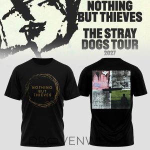 Nothing But Thieves Drowned Memories Tour 2026 TShirt by Drovenwear.com