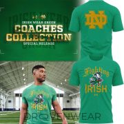 Notre Dame Fighting Irish Coaches Collection Premium Graphic Tee