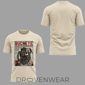 Ohio State Buckeyes Country Superfest 2026 Classic Tee by Drovenwear.com
