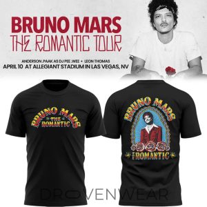 Ohio State Buckeyes x Bruno Mars Romantic Tour 2026 Shirt by Drovenwear.com