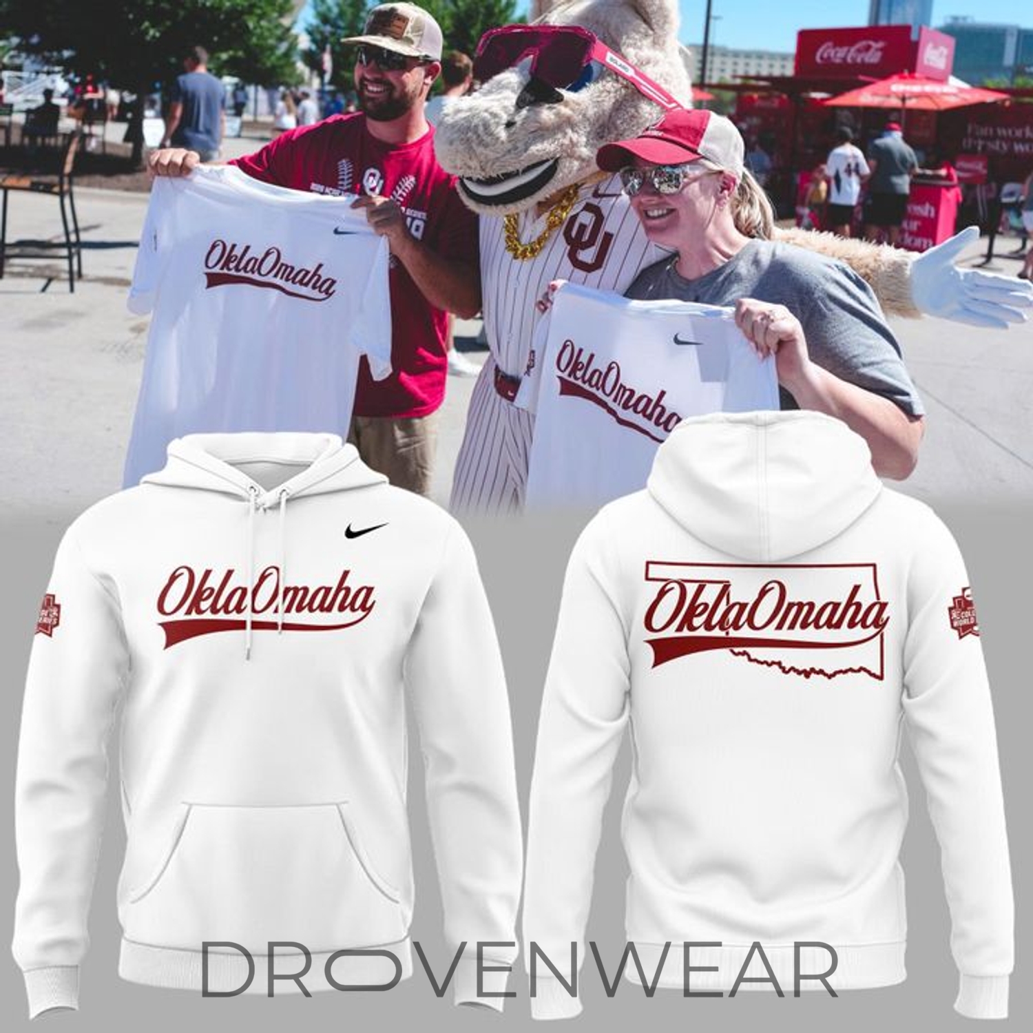 Oklahoma Baseball OklaOmaha 2026 Championship Edition Hoodie Oklahoma Baseball OklaOmaha 2026 Championship Edition Hoodie