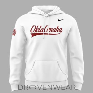 Oklahoma Baseball OklaOmaha 2026 Championship Edition Hoodie by Drovenwear.com