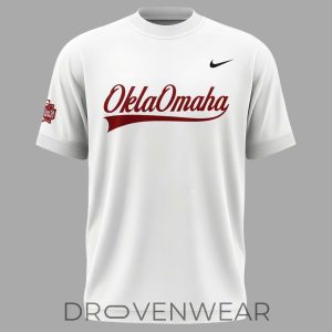Oklahoma Baseball OklaOmaha 2026 Championship Edition TShirt by Drovenwear.com