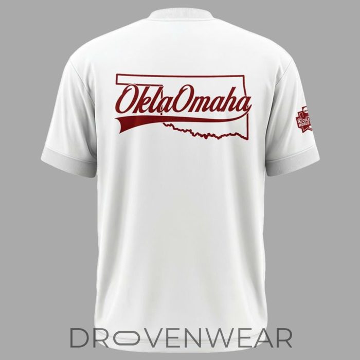Oklahoma Baseball OklaOmaha 2026 Championship Edition T-Shirt - Image 3