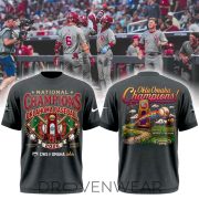 Oklahoma Sooners Baseball Champions 2026 Men's College World Series Grey Shirt
