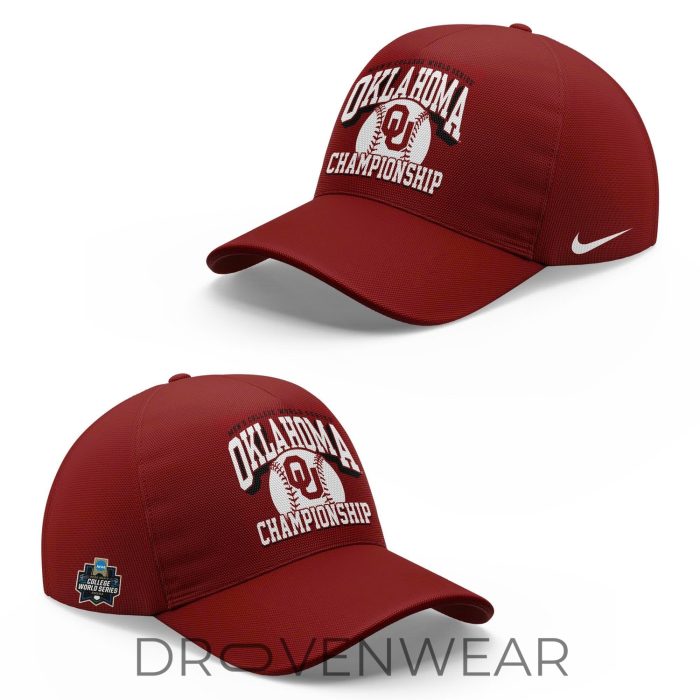 Oklahoma Sooners Baseball Champions Pullover Hoodie 2026 - Image 2