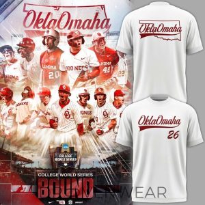 Oklahoma Sooners Baseball Regional Tournament 2026 Fan Shirt by Drovenwear.com