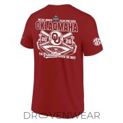Oklahoma Sooners OKLAOMAHA 2026 College World Series T-Shirt - Image 3