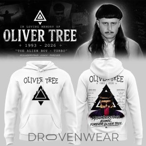 Oliver Tree Tribute Collection Memorial Pullover Hoodie by Drovenwear.com