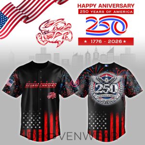 Omaha Storm Chasers USA 250 Years Collector Jersey by Drovenwear.com