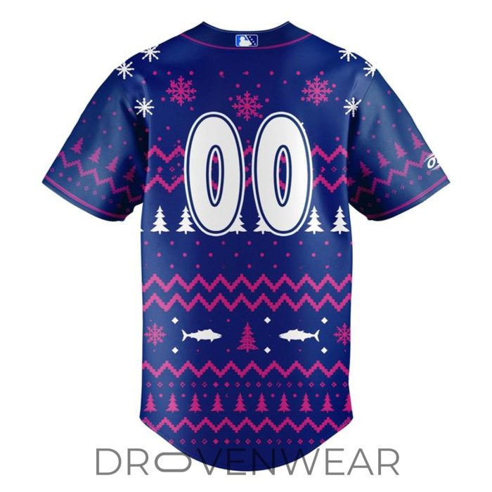 Pensacola Blue Wahoos Halfway to the Holidays Special Jersey 2026 - Image 3