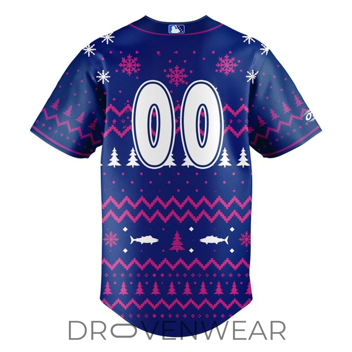 Pensacola Blue Wahoos Halfway to the Holidays Special Jersey 2026 Pensacola Blue Wahoos Halfway to the Holidays Special Jersey 2026