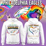 Philadelphia Eagles Pride Month 2026 Love & Acceptance Hoodie - Image 2