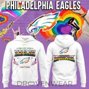 Philadelphia Eagles Pride Month 2026 Love & Acceptance Hoodie V2 - Image 2