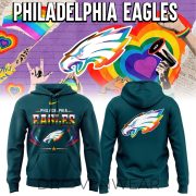 Philadelphia Eagles Pride Month 2026 Love & Acceptance Hoodie V3 - Image 3