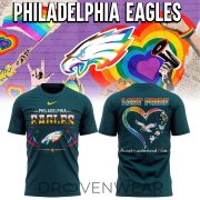 Philadelphia Eagles Pride Month 2026 Love & Acceptance T-Shirt - Image 3