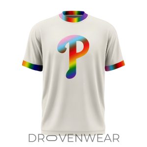 Philadelphia Phillies 2026 Happy Pride Celebration Fan TShirt by Drovenwear.com