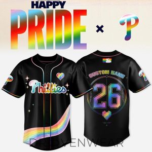 Philadelphia Phillies Love Wins Pride Celebration Jersey by Drovenwear.com