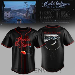 Phoebe Bridgers The Lost Tour 2026 Premium Baseball Jersey by Drovenwear.com