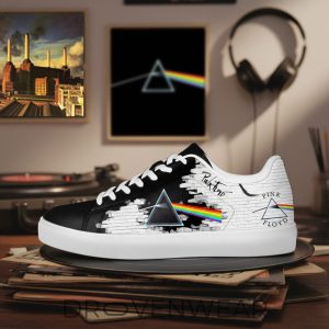 Pink Floyd Dark Side Meets The Wall Skate Shoes by Drovenwear.com