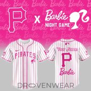 Pittsburgh Pirates Barbie Theme Night Custom Jersey