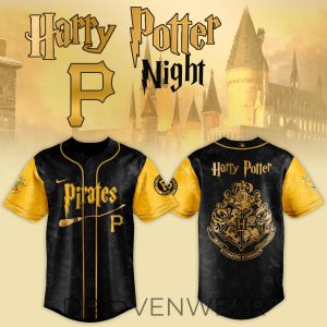 Pittsburgh Pirates Harry Potter Theme Night Baseball Jersey by Drovenwear.com