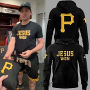 Pittsburgh Pirates Jesus Won Inspirational Limited Edition Hoodie