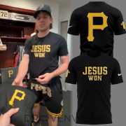 Pittsburgh Pirates Jesus Won Inspirational Limited Edition T-Shirt
