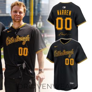 Pittsburgh Pirates Special Alex Warren Baseball Jersey by Drovenwear.com