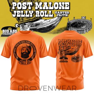 Post Malone BIG ASS Stadium Tour Collectors Tee V2 by Drovenwear.com