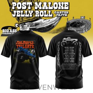 Post Malone BIG ASS Stadium Tour Fan Edition Tee V3 by Drovenwear.com