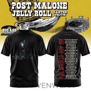 Post Malone BIG ASS Stadium Tour Memorial Tee V9 by Drovenwear.com