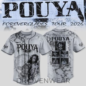 Pouya Foreverglades Tour 2026 Premium Baseball Jersey by Drovenwear.com