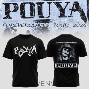 Pouya Foreverglades Tour 2026 Vintage Tee V3 by Drovenwear.com